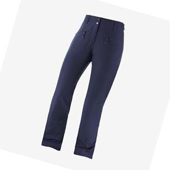 Salomon EDGE Lyžiarske Nohavice Damske Modre | SK 3295JPQ